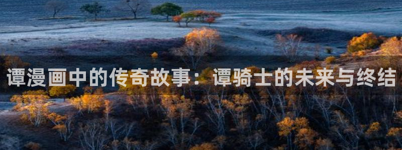 汗汗漫画cc：谭漫画中的传奇故事：谭骑士的未来与终结