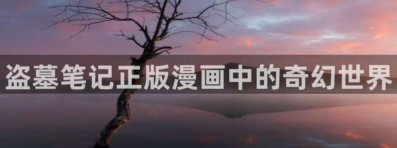 汗汗漫画网站入口直接打开：盗墓笔记正版漫画中的奇幻世界